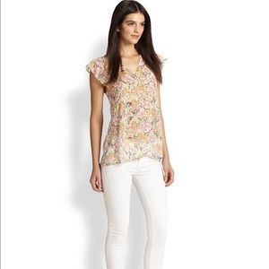 Joie Macy B Blouse Med